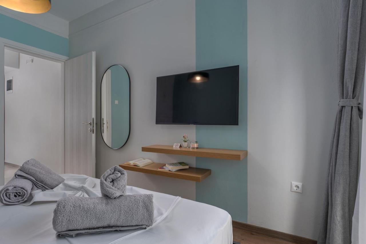 Estia Thessaloniki Apartment, Cozy, Spacious, Sunny, 2 Rooms-5 Beds Exterior foto
