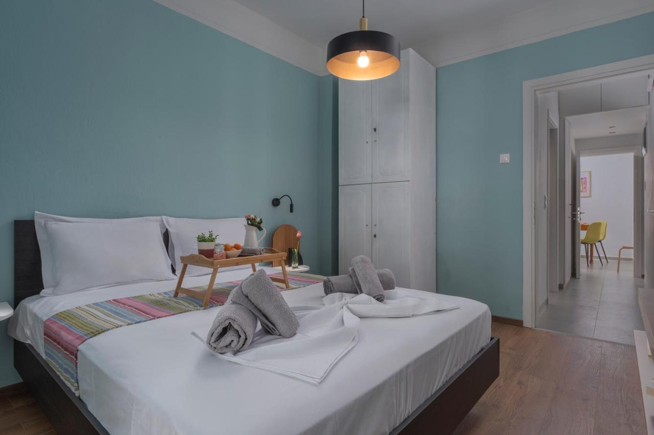 Estia Thessaloniki Apartment, Cozy, Spacious, Sunny, 2 Rooms-5 Beds Exterior foto