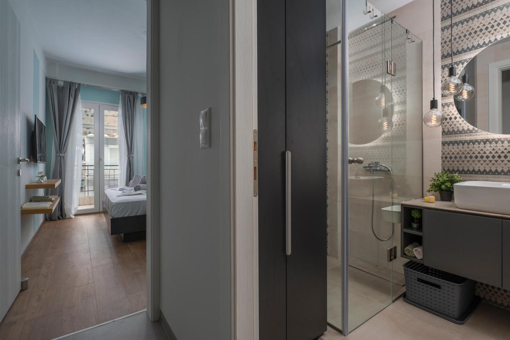 Estia Thessaloniki Apartment, Cozy, Spacious, Sunny, 2 Rooms-5 Beds Exterior foto